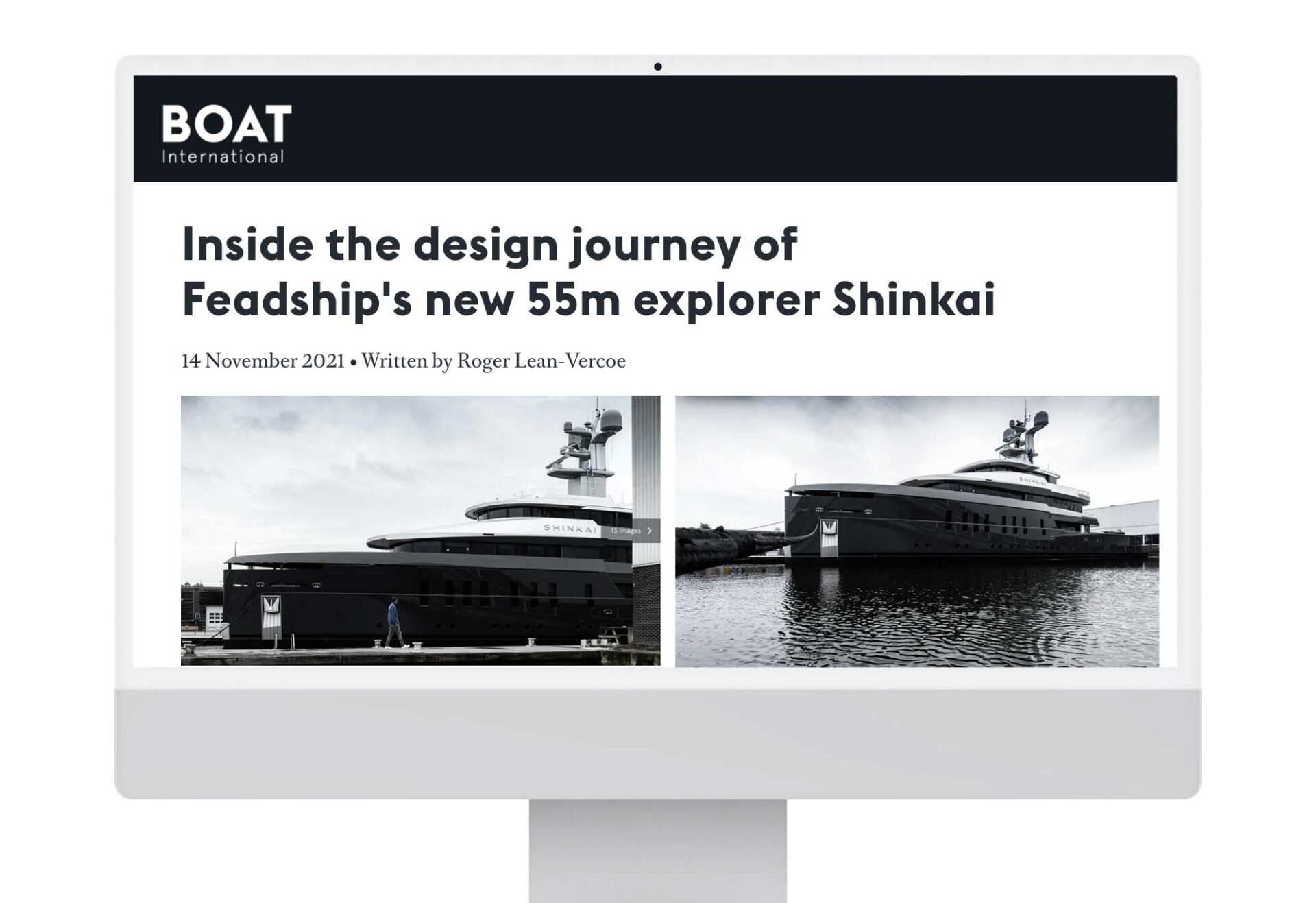 Shinkai yacht press